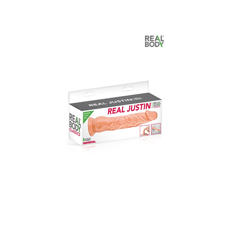 Gode réaliste 21 cm - Real Justin
