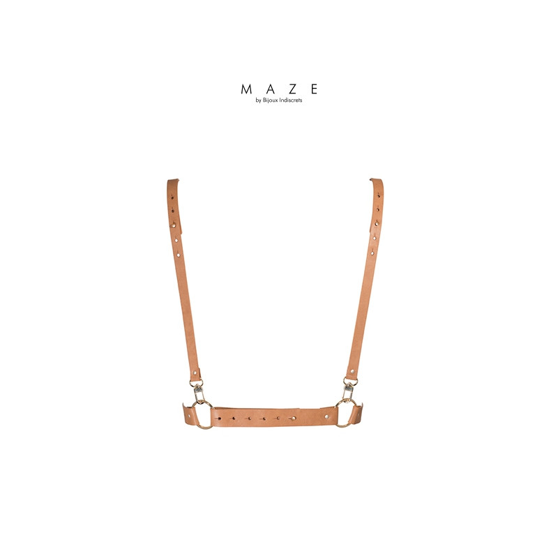 Harnais X marron - Maze