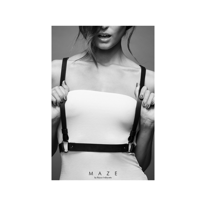 Harnais X marron - Maze