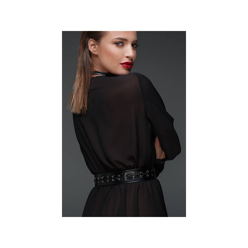 Minirobe choker en mousseline F150