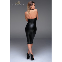 Robe moulante wet look F160 2