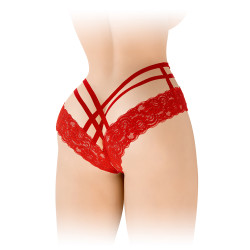 Tanga ouvert Anne - rouge 2