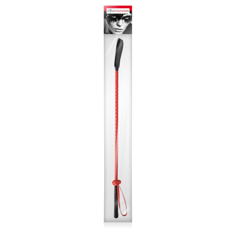 Cravache noir et rouge - Fetish Tentation