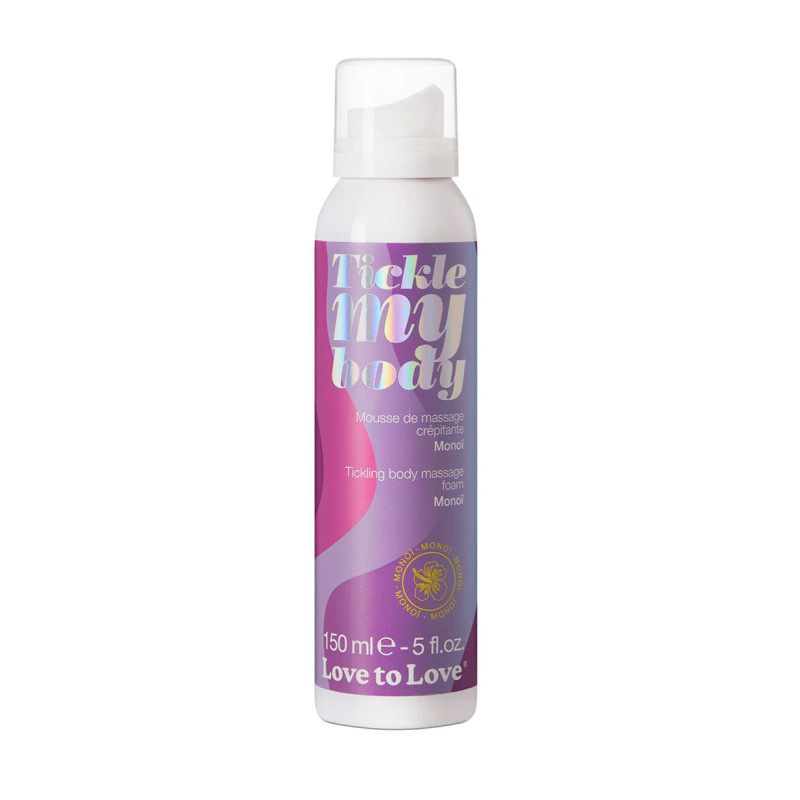 Mousse massage crépitante - monoï