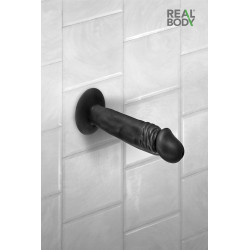 Gode réaliste 16 cm noir - Real Zack 2