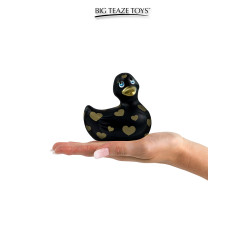 Mini canard vibrant Romance noir et or 2