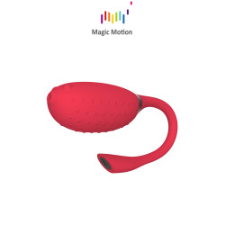 Oeuf vibrant connecté Magic Fugu rouge - Magic Motion 2