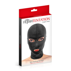 Cagoule BDSM 3 ouvertures - Fetish Tentation 2