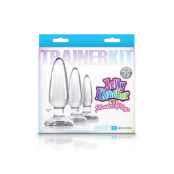 Kit d'entrainement anal Jelly Rancher Transparent 2