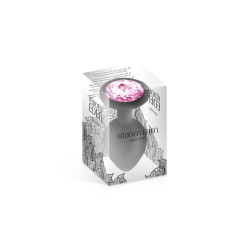 Plug bijou silicone noir L - Hidden Eden 2