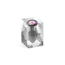 Plug bijou silicone noir S - Hidden Eden 2