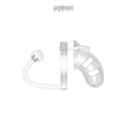 Cage de chasteté 9cm avec plug - ManCage 10 2