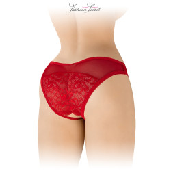 Tanga rouge ouvert Ava - Fashion Secret 2