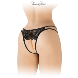 Culotte noire ouverte Annette - Fashion Secret 2