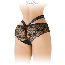 Culotte ouverte noire Marie - Fashion Secret 2