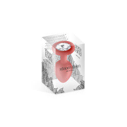 Plug bijou silicone rouge S - Hidden Eden 2