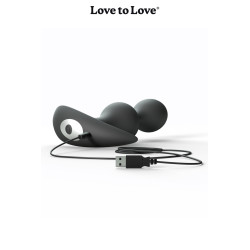 Plug anal vibrant Twinny Bud noir 2