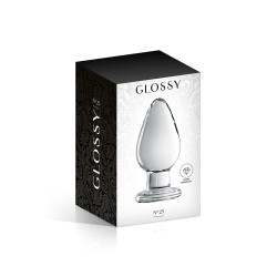 Plug anal verre Glossy Toys n° 25 Clear 2
