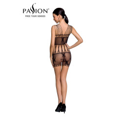 Robe nue résille BS090 - Noir 2