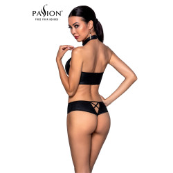 Bustier et string faux cuir Nancy - Passion 2