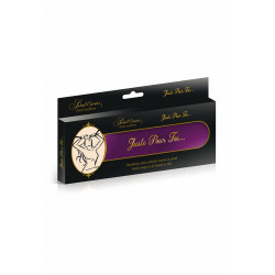2 liens BDSM satin pourpre - Sweet Caress 2