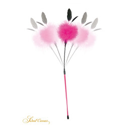 Plumeau à caresses rose - Sweet Caress 2