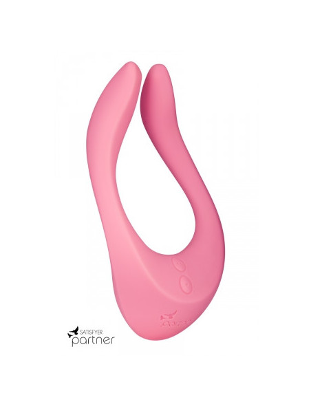 Stimulateur couple Endless Joy rose - Satisfyer - Plaisirs à deux