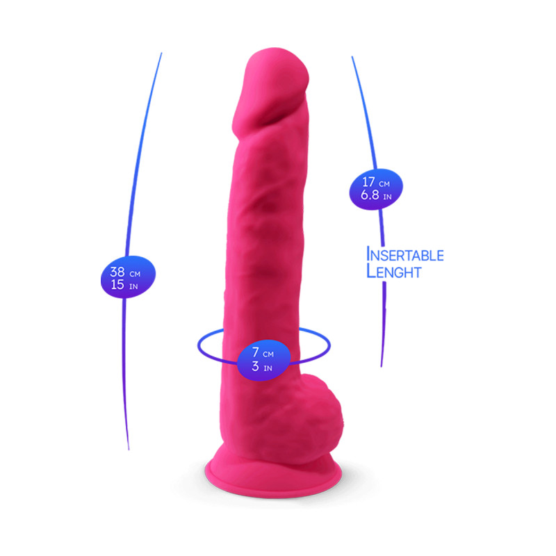 Gode The Original Model 1 rose 38 cm - SilexD