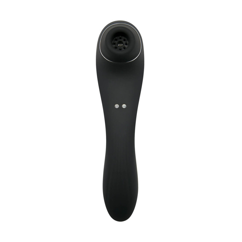 Stimulateur clitoridien Smooch noir - Wooomy
