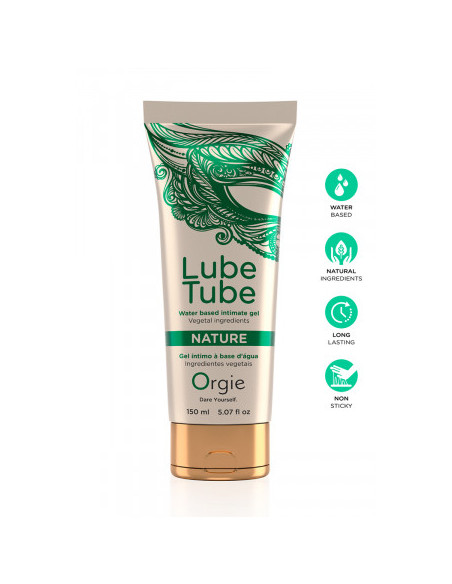 Lubrifiant eau Lube Tube Nature 150 ml - Lubrifiants & soins
