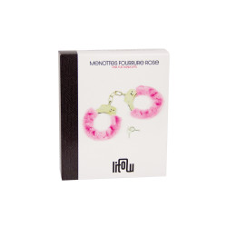 Menottes fourrure rose - Litolu 2
