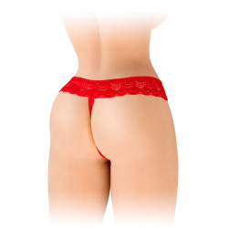 String ouvert Alicia rouge - Fashion Secret 2