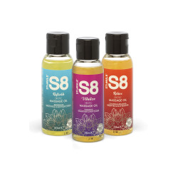 Coffret huiles de massage S8 3x50ml 2