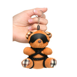 Porte-clés Teddy Bear en tenue Bondage 2