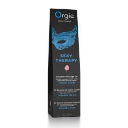 Huile de massage embrassable Sexy Therapy barbe à papa 2