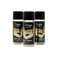 Coffret 3 huiles de massage sensuel Sexy Therapy Collection 2