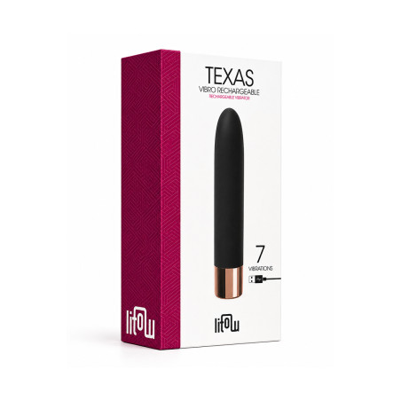 Vibro rechargeable Texas - Litolu