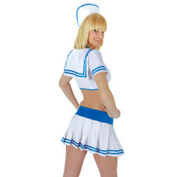 Déguisement de marin femme (5 pièces) 2