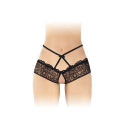 Culotte ouverte noire Celia - Fashion Secret 2