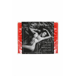 Drap Vinyle rouge 220 x 200 cm - Fetish Tentation 2