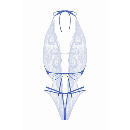 Body string ouvert Renee bleu - Christine