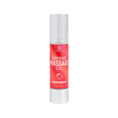 Huile de massage Fraise - Secret Play