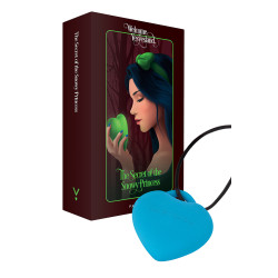 Stimulateur pendentif PleasureStone bleu - FairyGasm 2