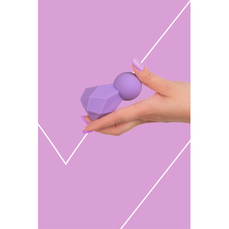 Mini vibro rechargeable BlissKey violet - FairyGasm