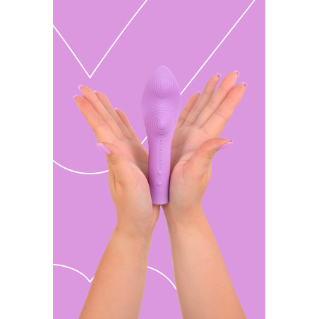 Vibro rechargeable LunaCharm violet - FairyGasm