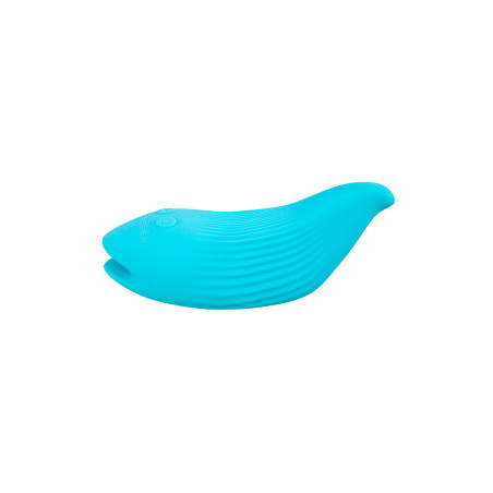 Mini vibro rechargeable DelightfulWave bleu - FairyGasm