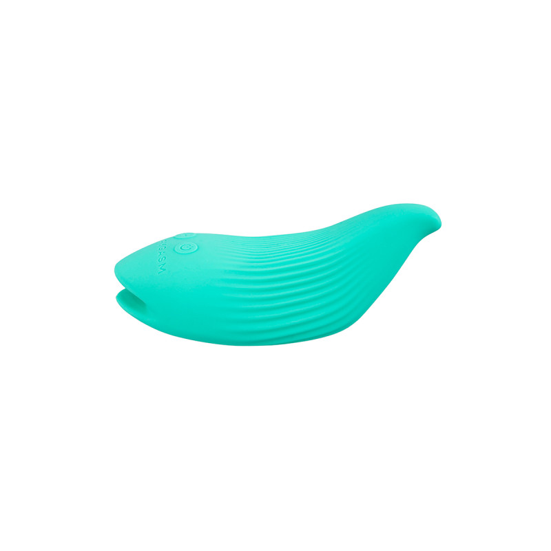 Mini vibro rechargeable DelightfulWave vert - FairyGasm