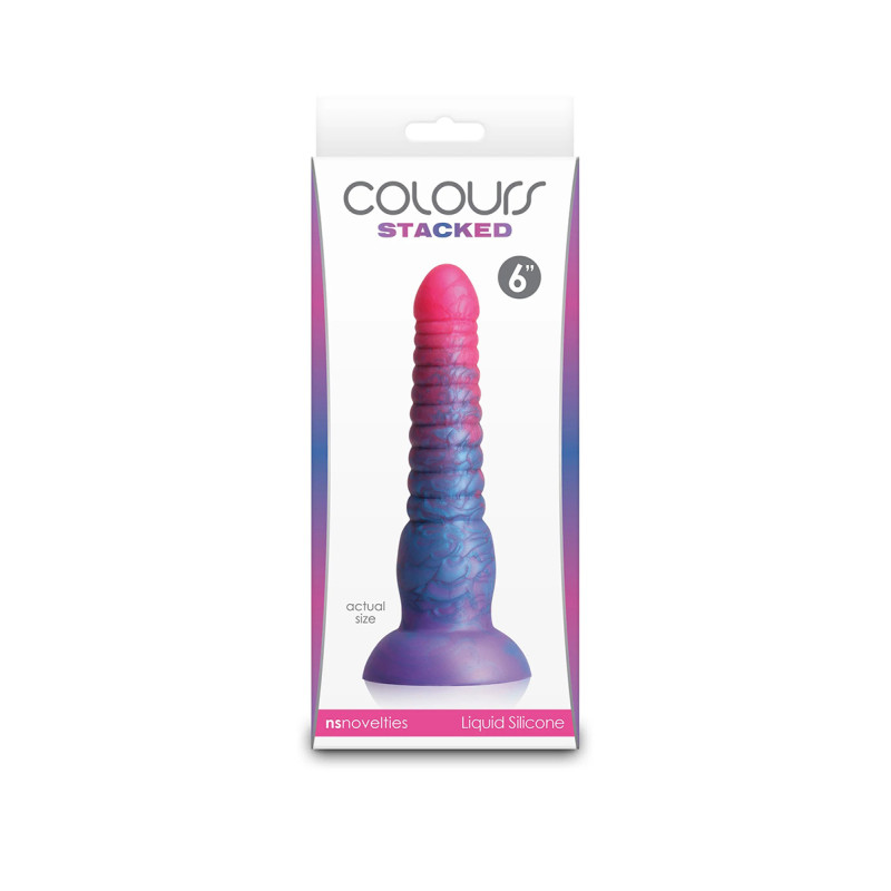 Gode Blue Stacked 16 x 3,9 cm - NS Novelties