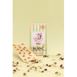 Chocolat blanc pistache - Tablette 100g - Les canailles 2