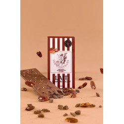 Chocolat au lait noix de pécan - Tablette 100g - Les canailles 2